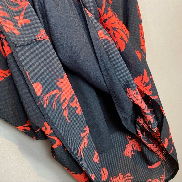 Who What Wear Womens Floral Dark Feminine Romantic Whimsigoth Dress Size S Black - Picture 15 of 16